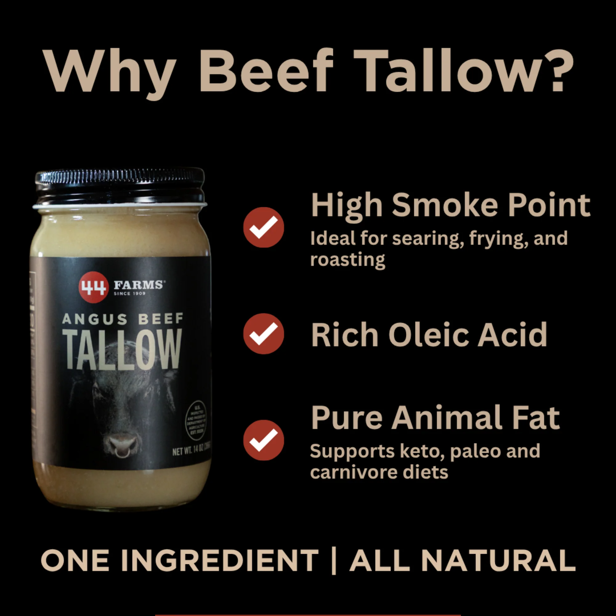 All-Natural Angus Beef Tallow - Image 3